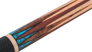 Predator Virtuoso Curly Maple/Thuya/Turquoise Pool Cue