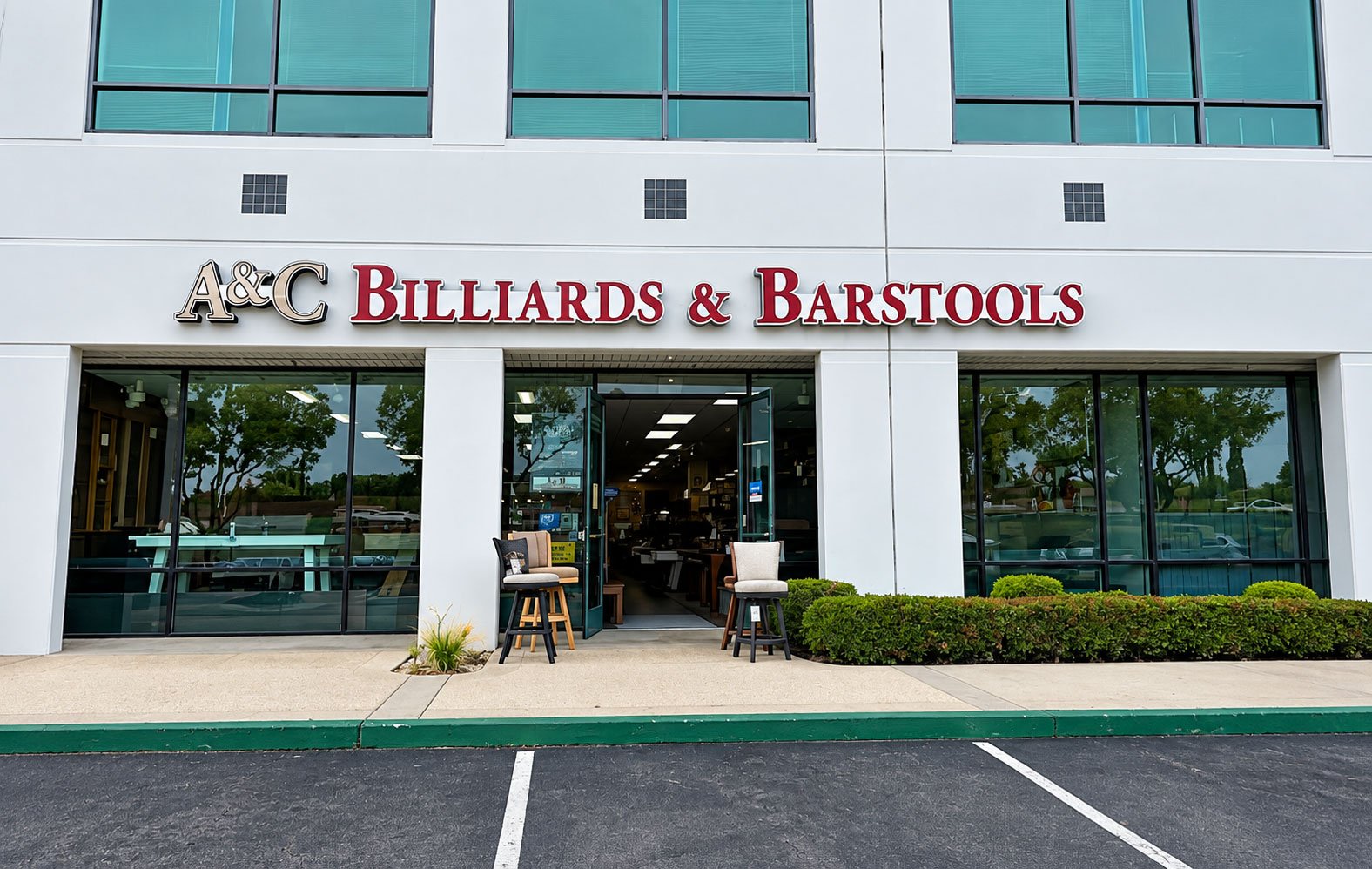 A&C Billiards & Barstools Showroom